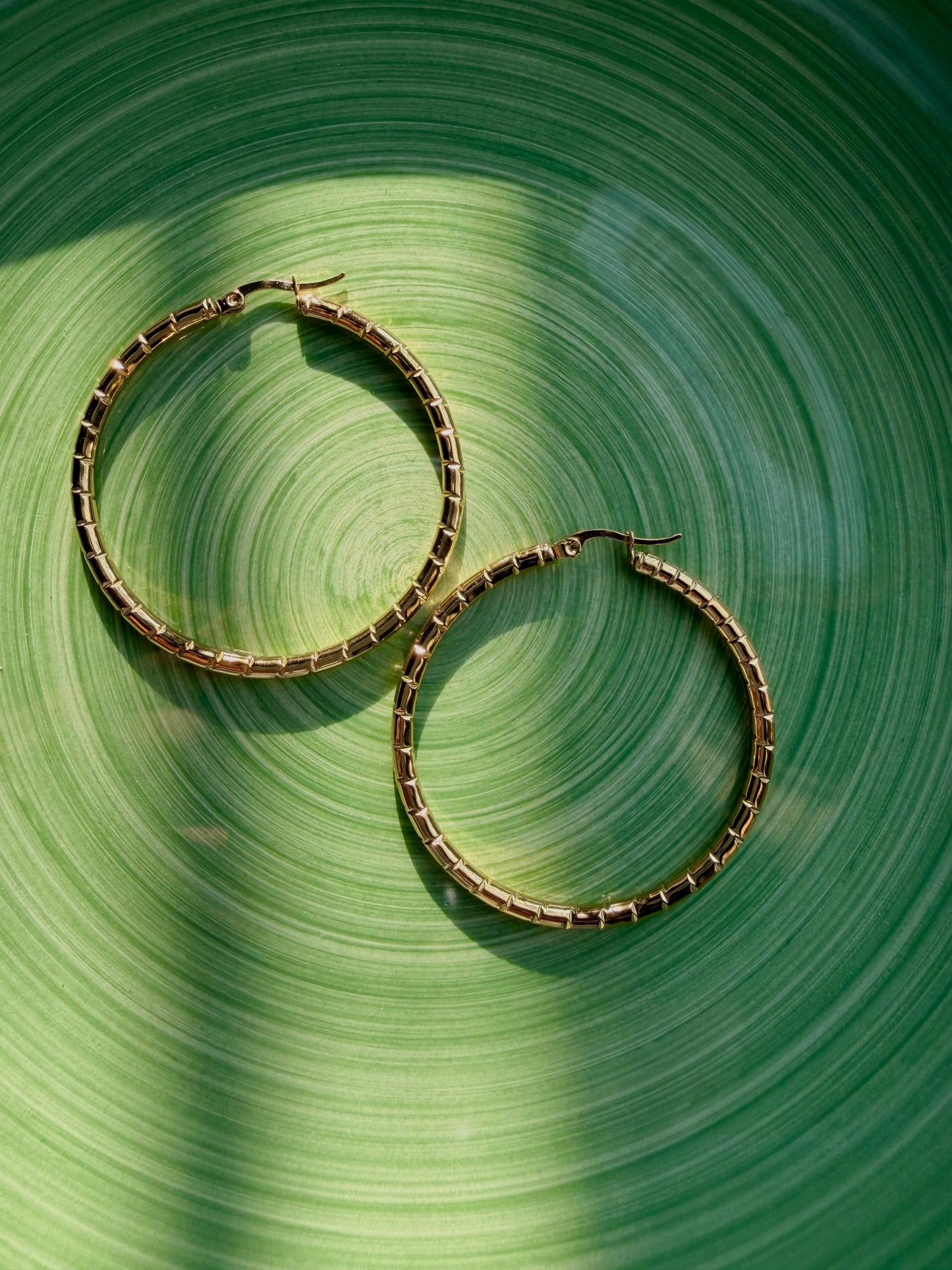 Drop pendientes aros inca
