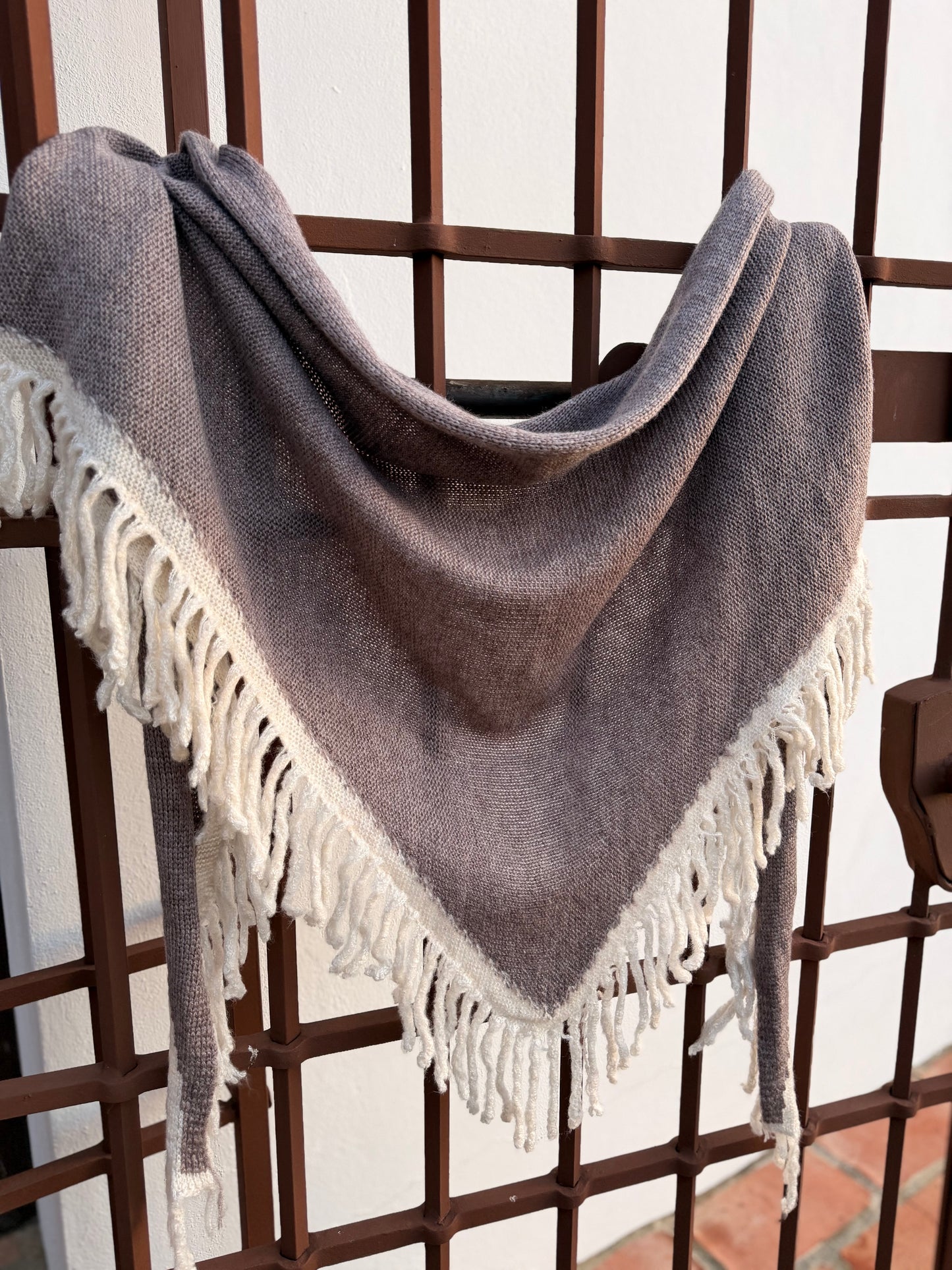 Poncho personalizable iniciales