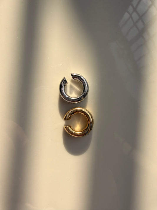 Drop earcuff slim oro