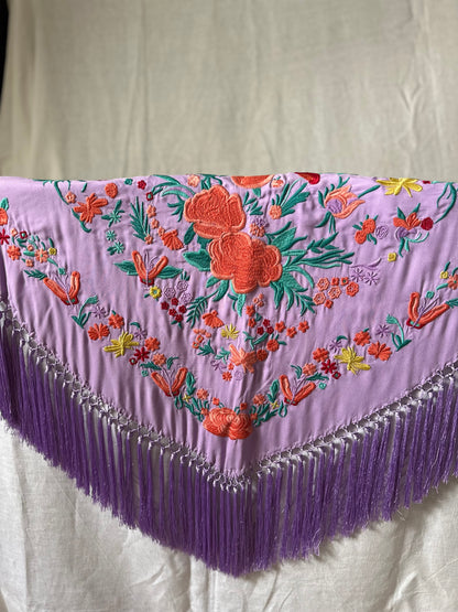 Mantón lila