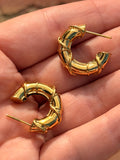 Pendientes aros minis inox