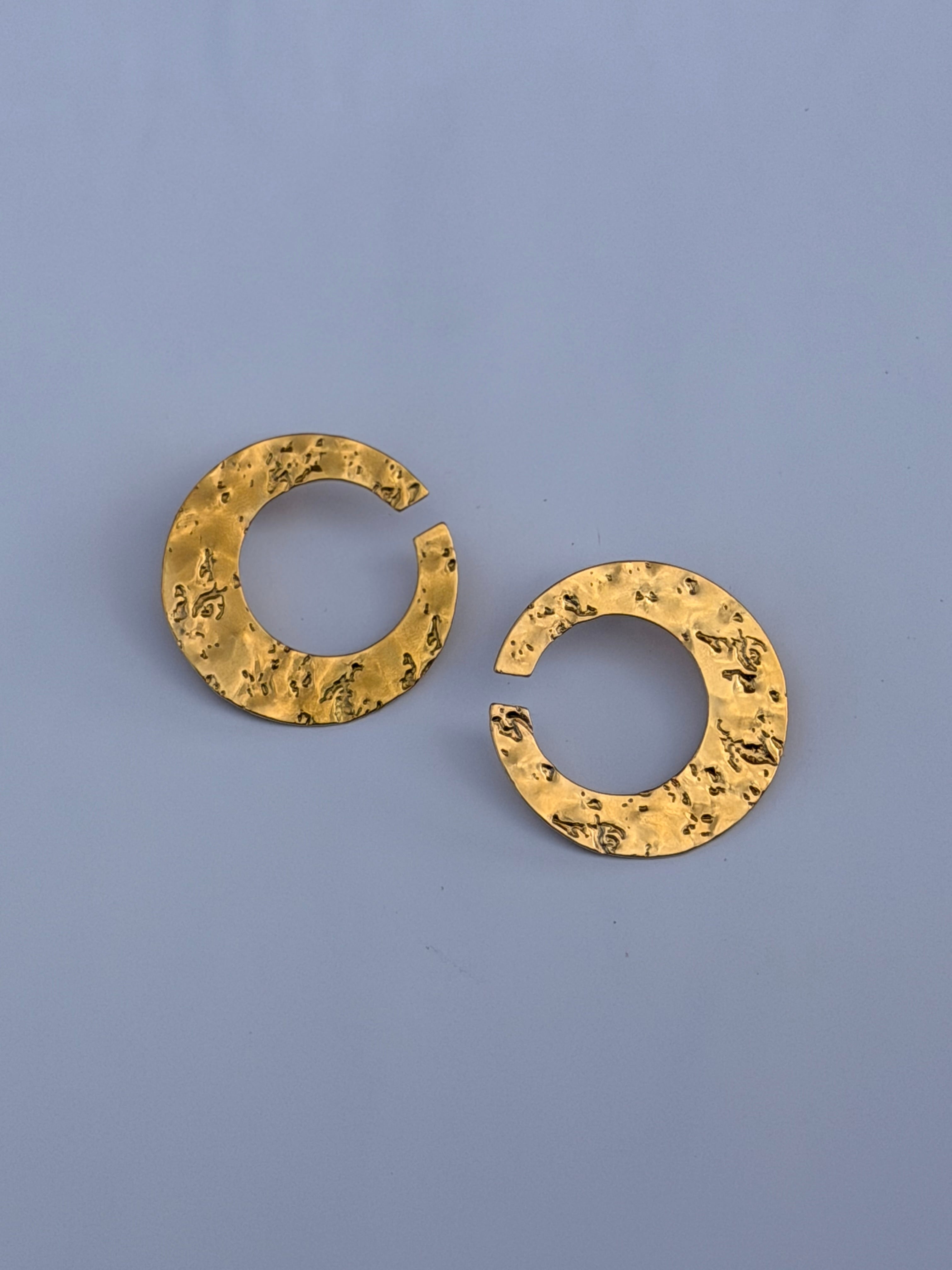 Pendientes  aros Bruna inox