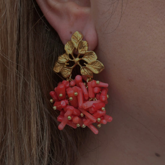 Drop racimo coral