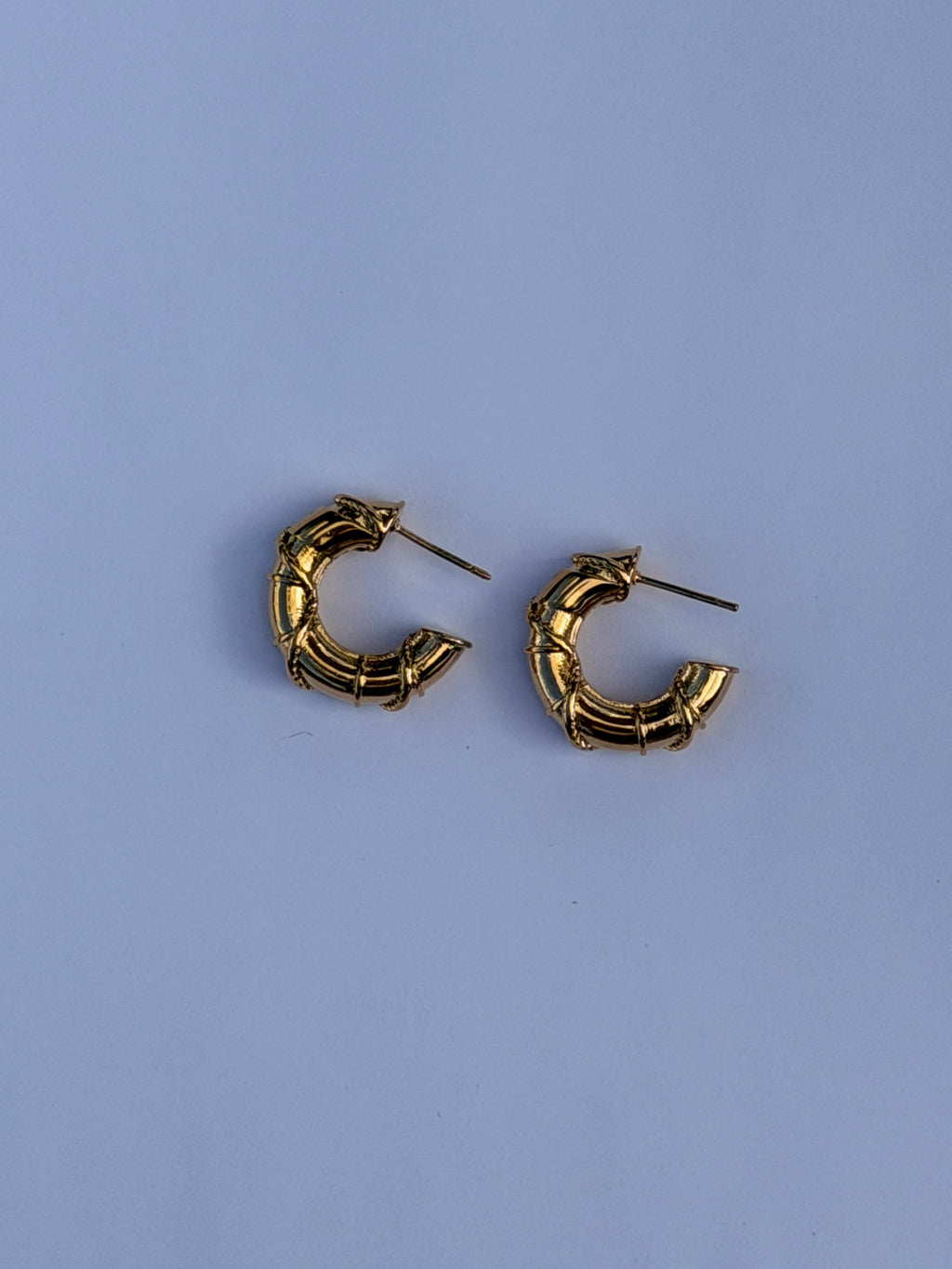 Pendientes aros minis inox