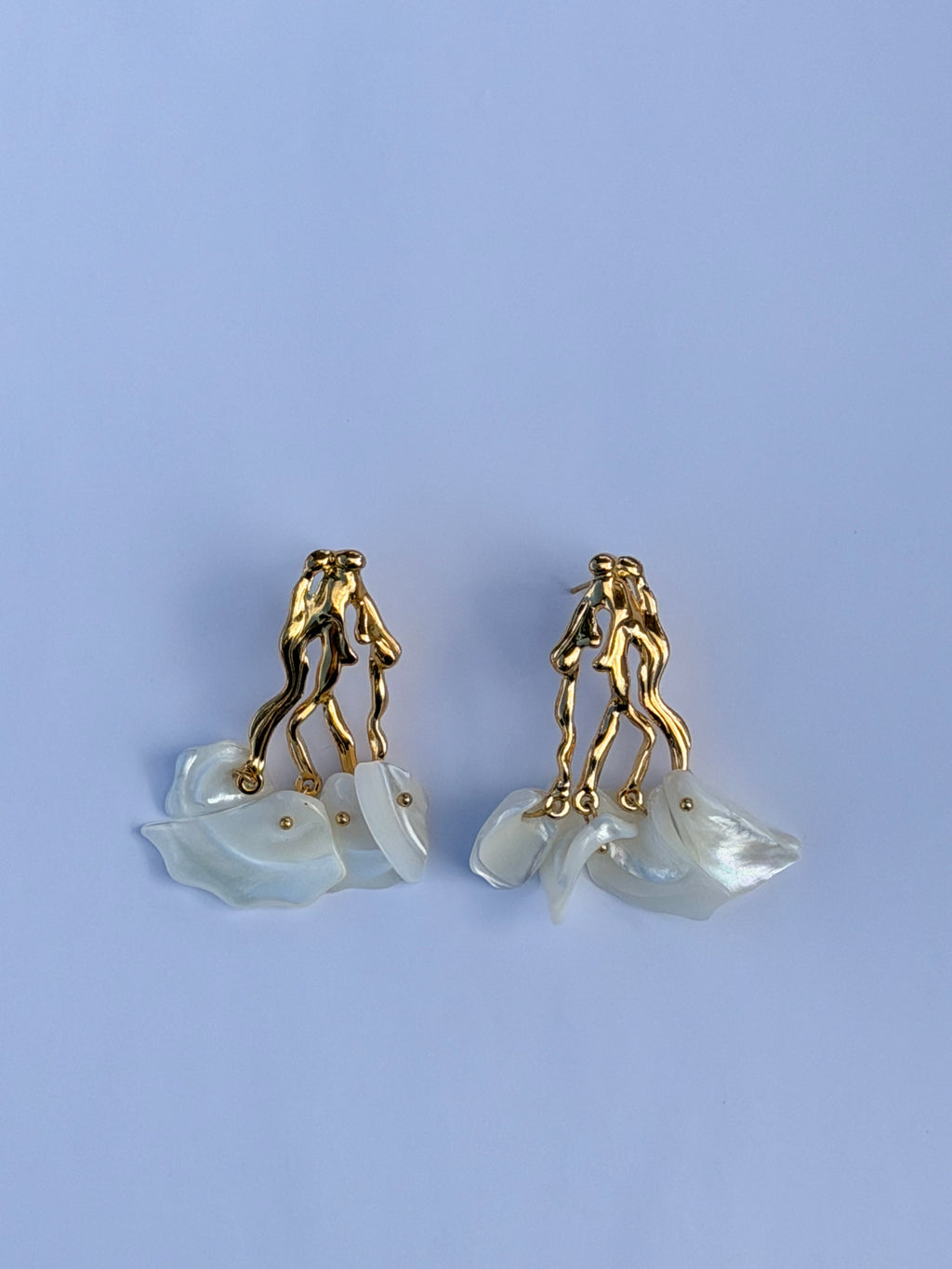 Pendientes Dalia inox