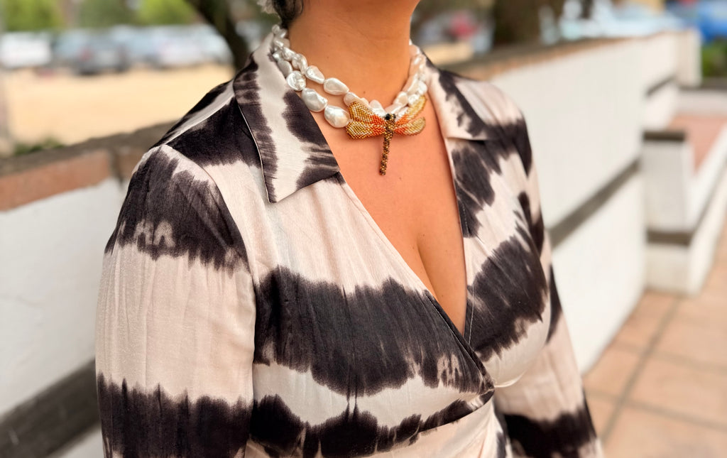 Collar libélula