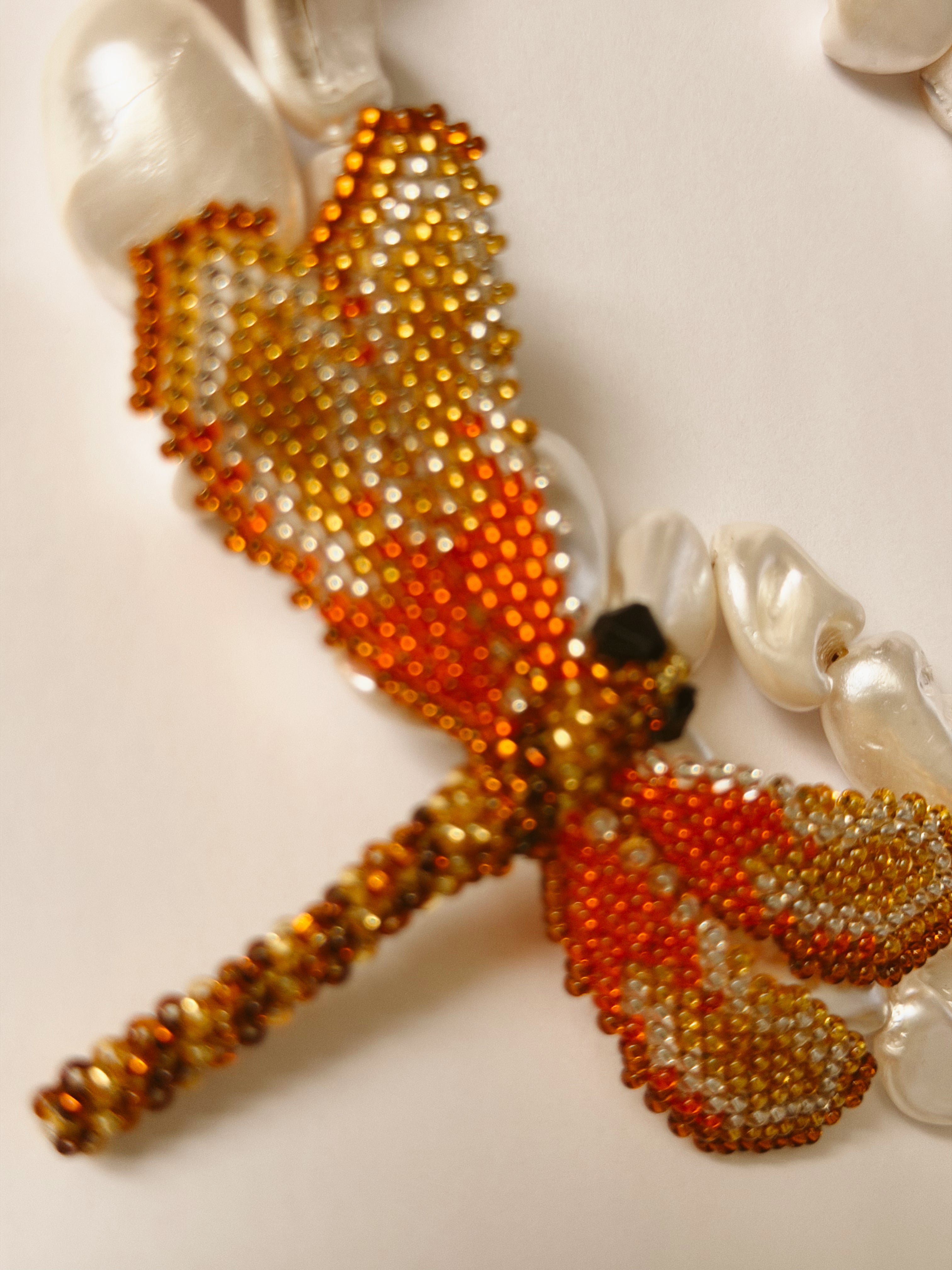 Collar libélula