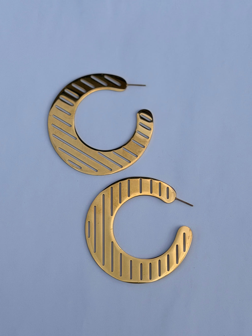 Pendientes aros Solana inox