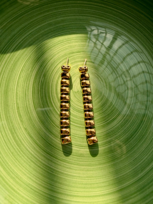 Drop pendientes Marta dorados