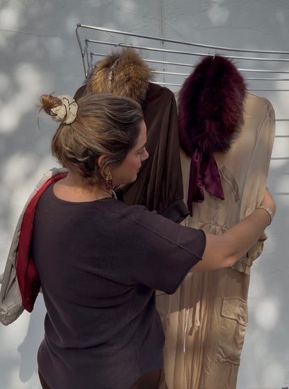 Pantalón cargo de seda 4 colores