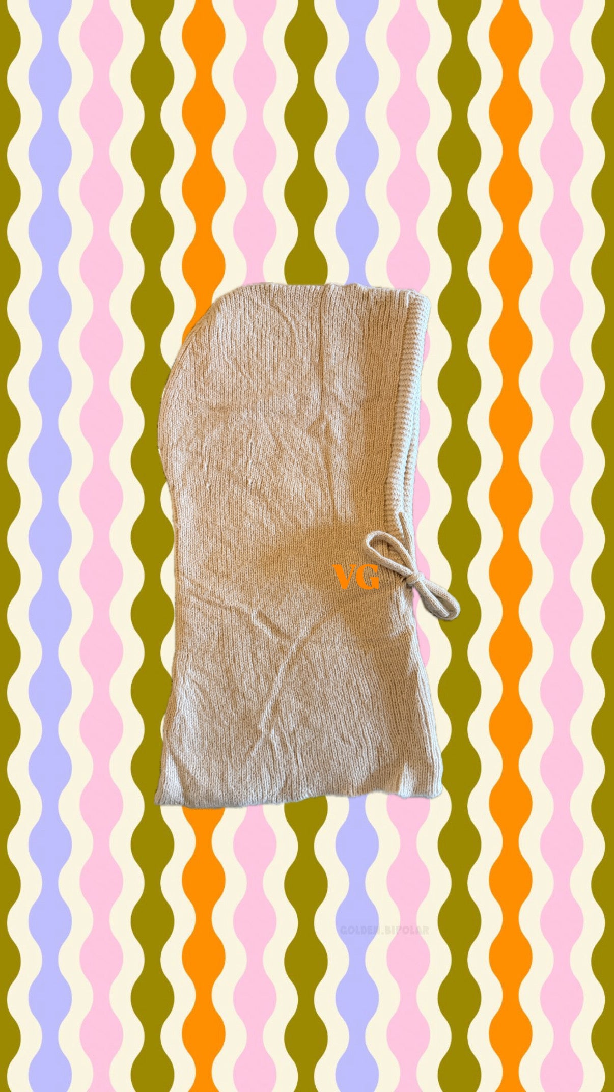 Balaclava personalizable iniciales