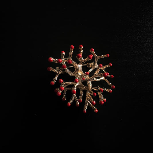 Broche coralitos