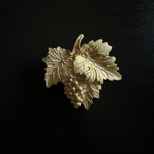 Broche racimo uvas