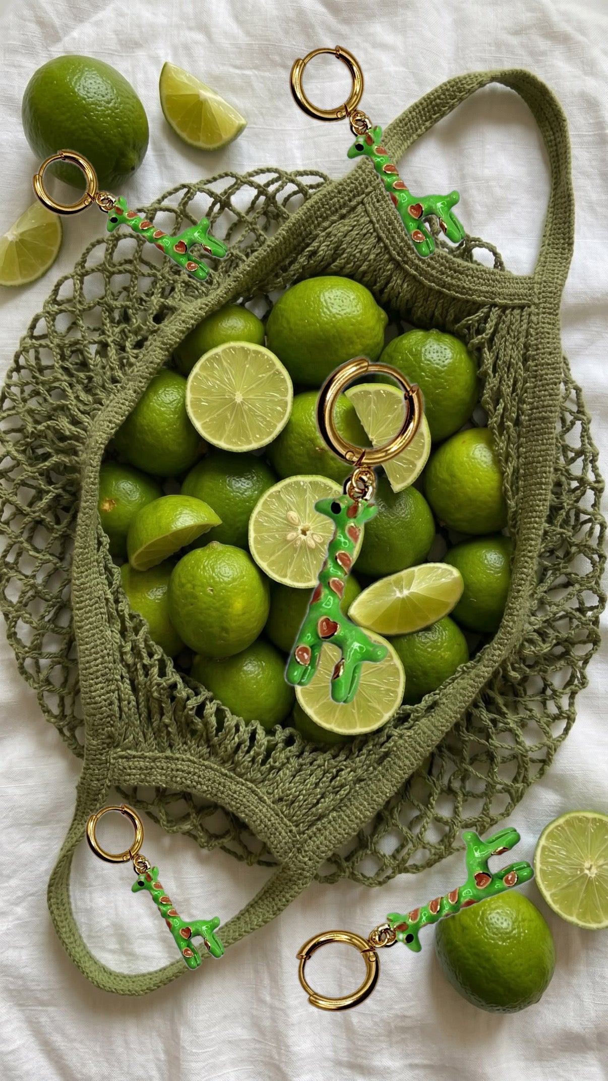Mini jirafa verde