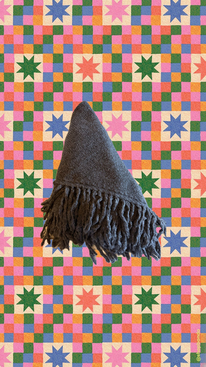 Poncho personalizable iniciales